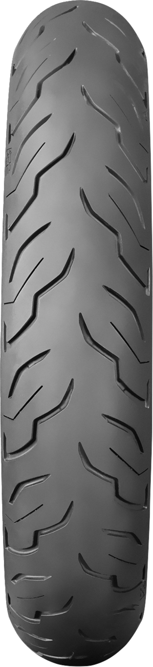 Dunlop AE2 Front Tire - 130/80B17 65H - Blackwall (manufacturer reference image)