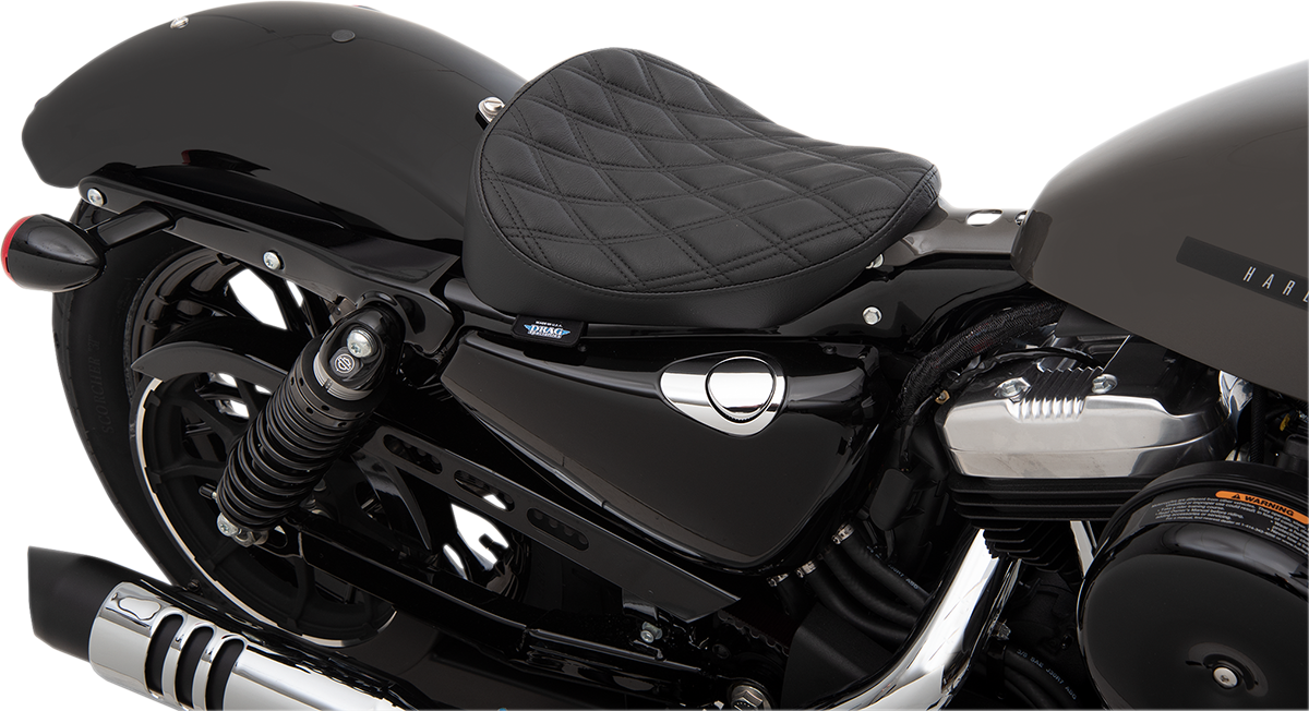 Drag Specialties Bobber Solo Seat - Double Diamond
