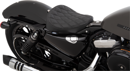 Drag Specialties Bobber Solo Seat - Double Diamond