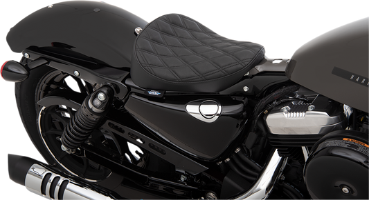 Drag Specialties Bobber Solo Seat - Double Diamond