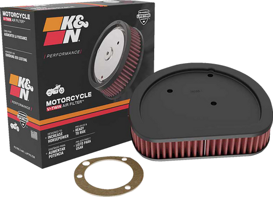 K&N Replacement High-Flow Air Filter - Twin Cam