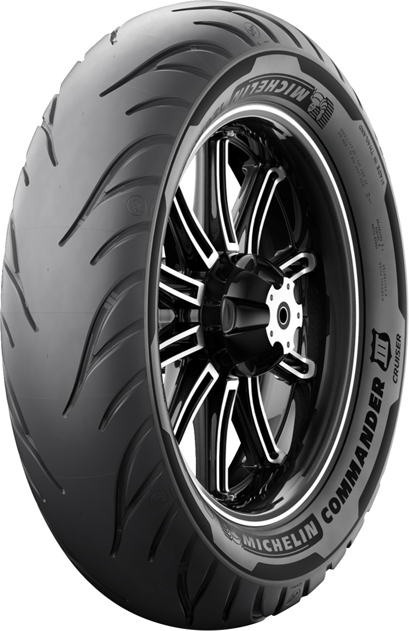 Michelin Commander III Cruiser Rear Tire - 150/80B16 77H - Blackwall (manufacturer reference image)