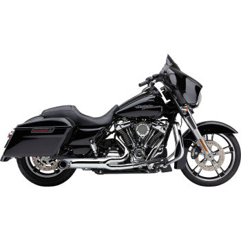 Turn Out 2-into-1 Exhaust System - Chrome