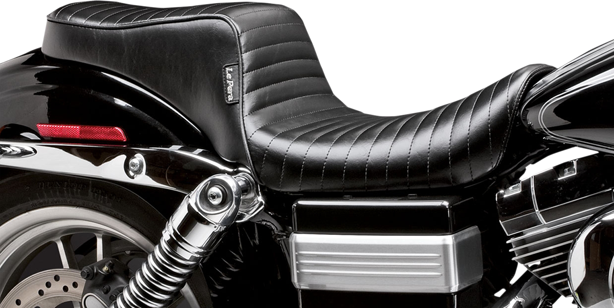 LePera Cherokee Seat - Pleated - Black - FL/FX '06-'17