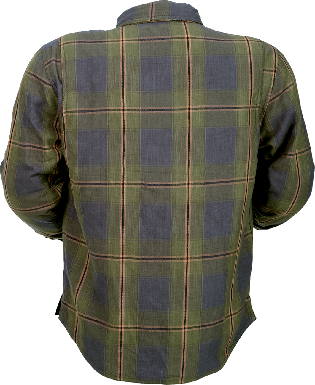 Ashwood Flannel — Olive
