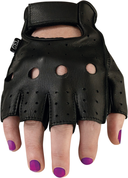 Women's 243 Half Gloves — Black