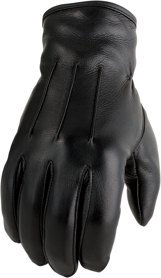 938 Deerskin Gloves — Black