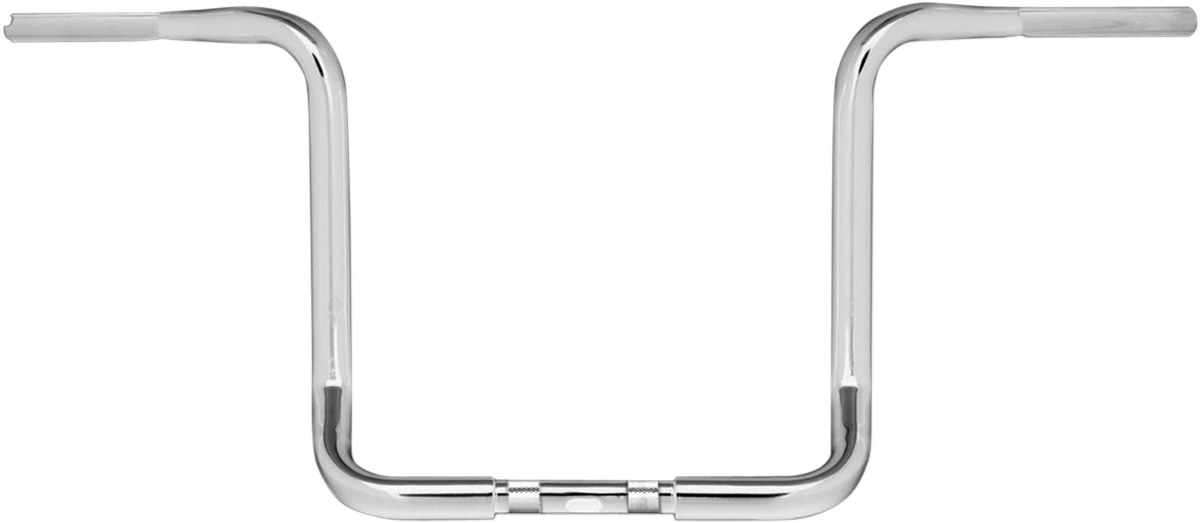 Burly Brand 1-1/4" Bagger Ape Hanger Handlebar - TBW - 13" - Chrome | B12-2001C - manufacturer/supplier product image