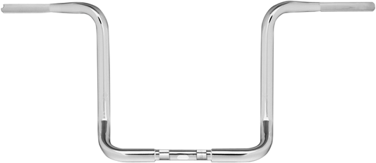 Burly Brand 1-1/4" Bagger Ape Hanger Handlebar - TBW - 13" - Chrome | B12-2001C - manufacturer/supplier product image