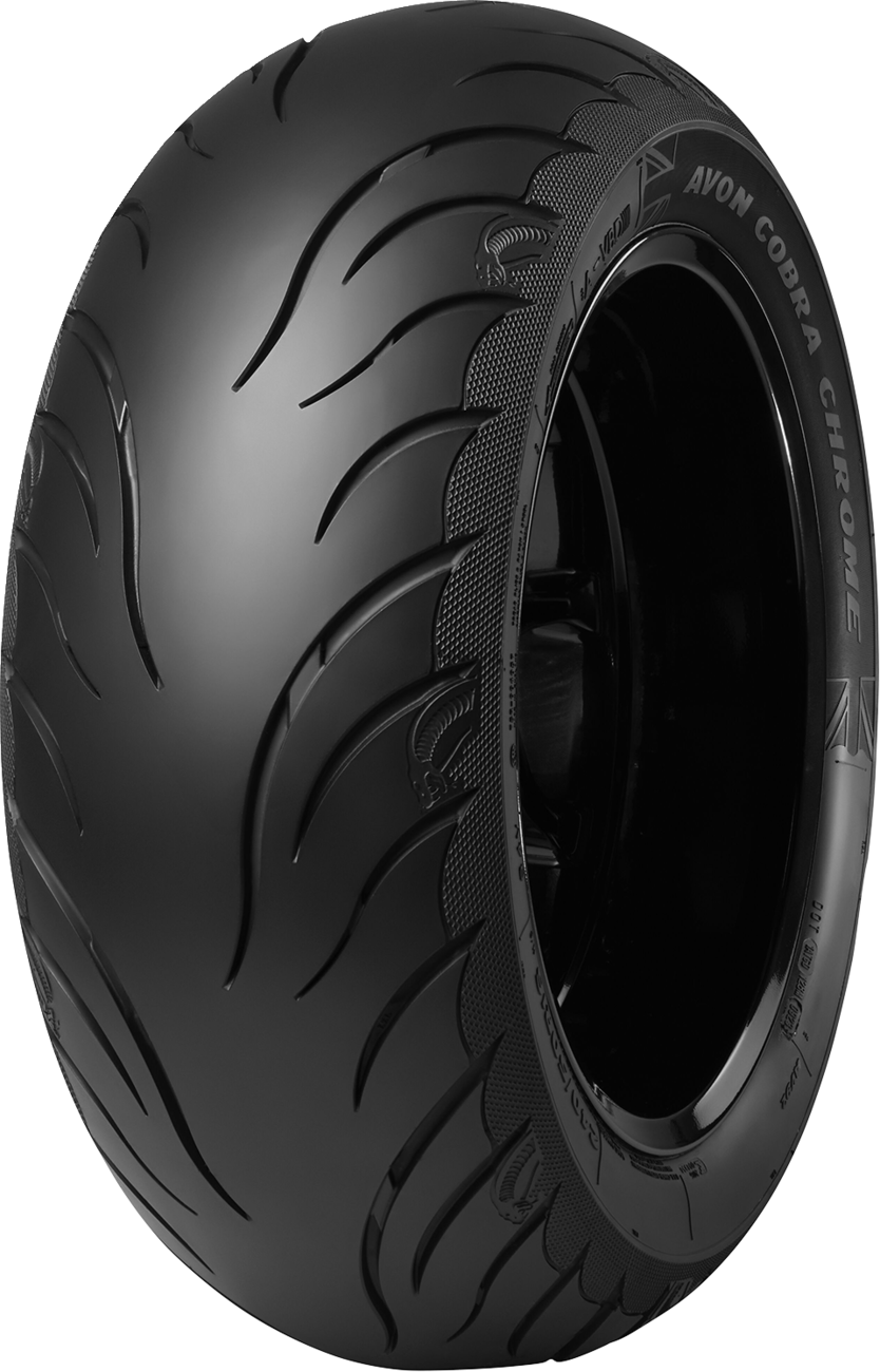 Avon Cobra Chrome AV92 Rear Tire - MT90B16 74H - Blackwall (manufacturer reference image)