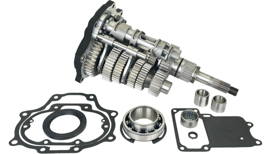 JIMS Fat 6 Six-Speed Transmission Gear Set – Big Bearing Trap Door (2006–2017 Harley-Davidson® Big Twin)