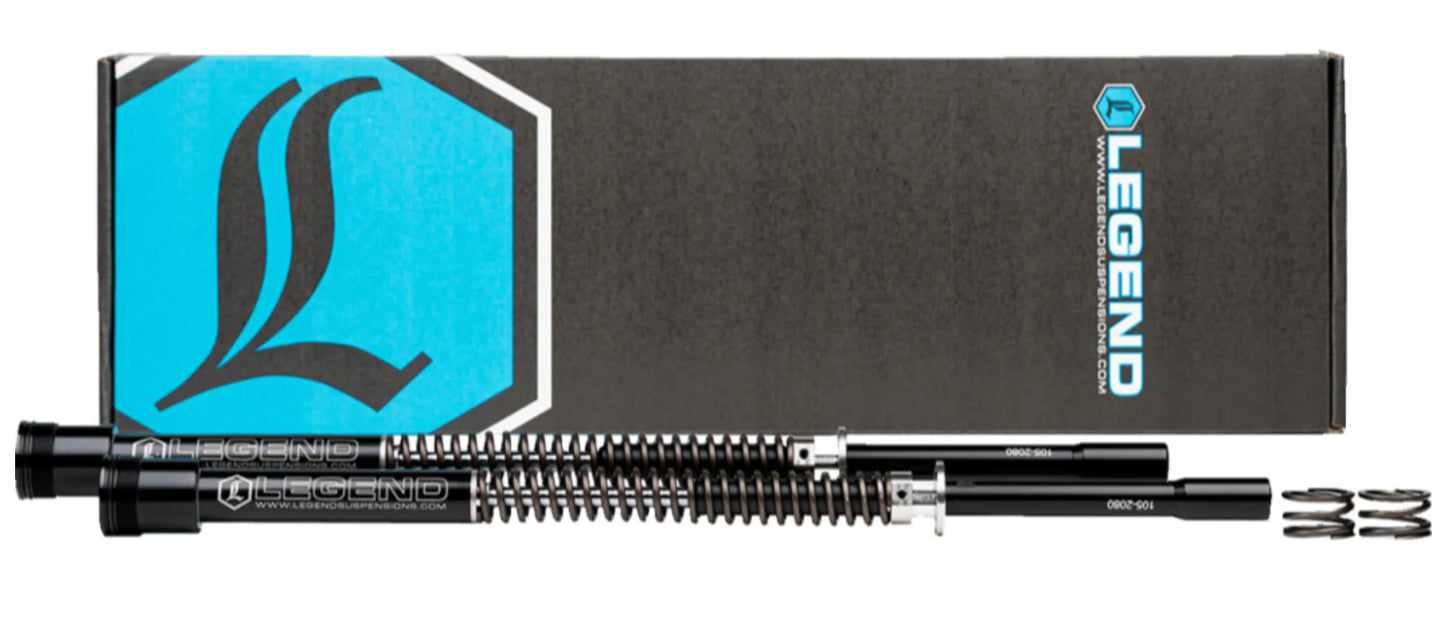 LEGEND SUSPENSION 0414-0740 AXEO Comfort Front Suspension System For FL Touring Models - 49 mm - '17+