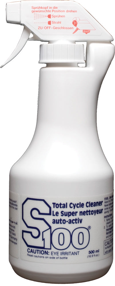 TOTAL CYCLE CLEANER DELUXE SET 1 LITER REFILL – by S100