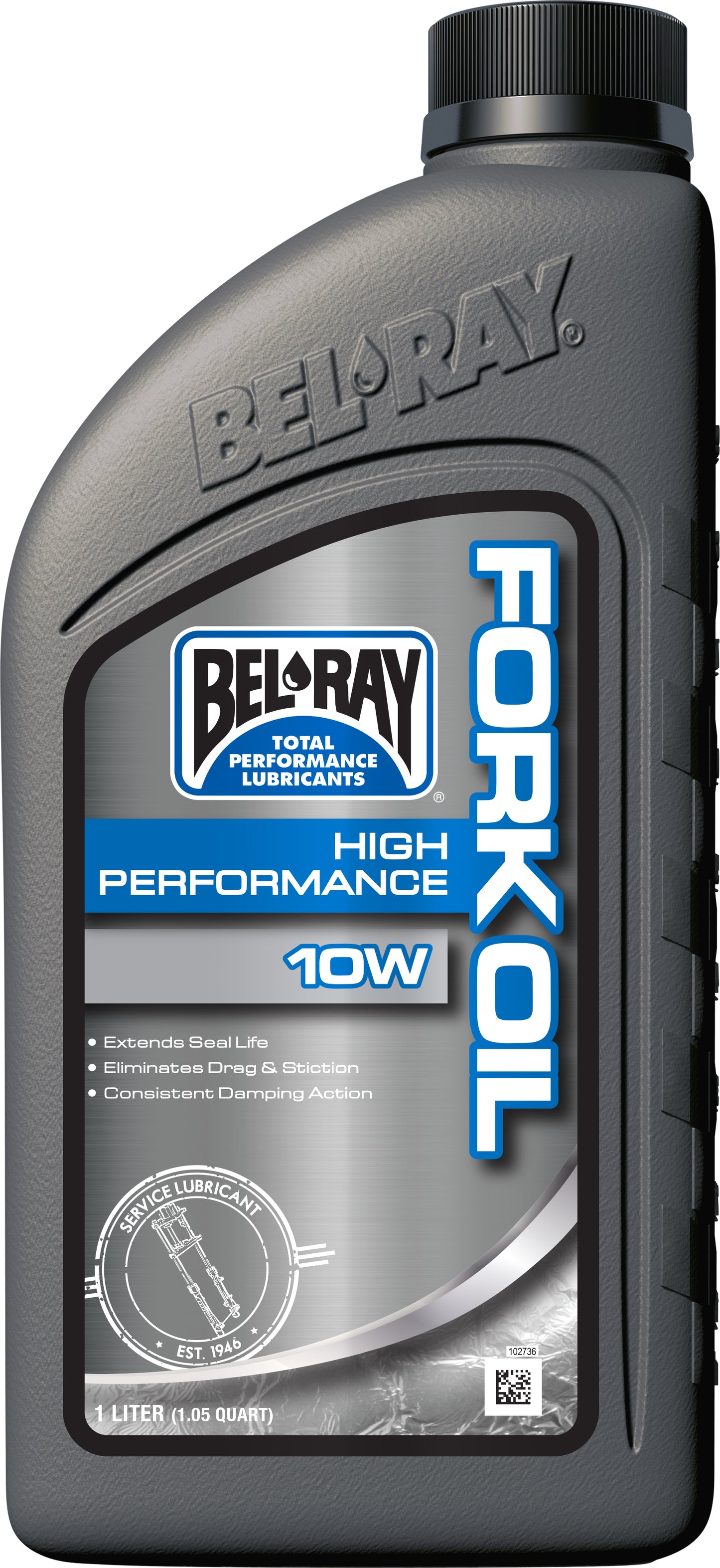 BEL-RAY HIGH-PERFORMANCE FORK OIL 10W 1L (12/CASE  SOLD EA)
