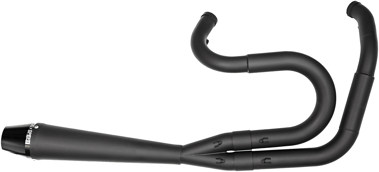 SAWICKI 2 in 1 Dyna Full Length Exhaust - 2IN1 DYNA FULL LENGTH BIG INCH BLACK - 930-01247