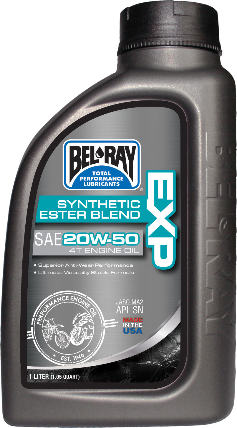 BEL-RAY EXP SEMI-SYN ESTER OIL 20W50 1L (12/CASE  SOLD EA)