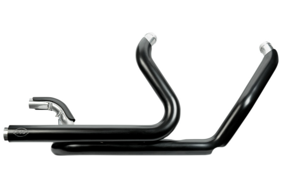 S&S CYCLE 550-0705 Dual Headers Power Tune® Dual Headers - Black Ceramic