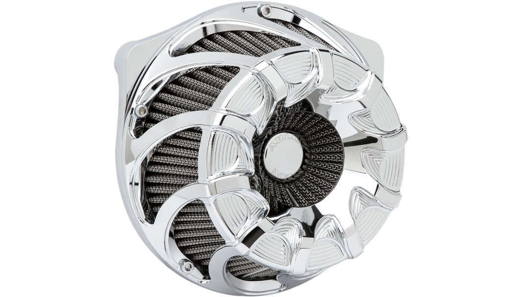 ARLEN NESS 18-980 Inverted Series Air Cleaner Kit - Chrome
