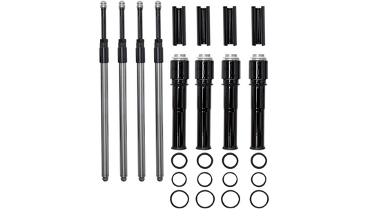 S&S CYCLE 0928-0097 930-0143 Quickee Pushrods - Black - Twin Cam