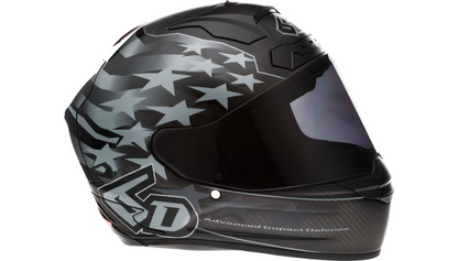 6D HELMETS 30-0607ATS-1R Patriot Helmet Black - Large