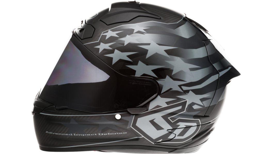 6D HELMETS 30-0607ATS-1R Patriot Helmet Black - Large