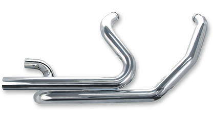 S&S CYCLE 550-0003A Power Tune® Dual Headers - Chrome for Harley-Davidson Engines – by S&S Cycle