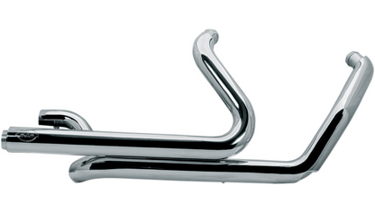 S&S CYCLE 550-0704 Power Tune® Dual Headers - Chrome