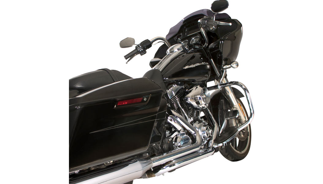 S&S CYCLE  550-0004B Power Tune® Dual Headers - Chrome