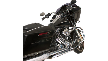 S&S CYCLE  550-0004B Power Tune® Dual Headers - Chrome