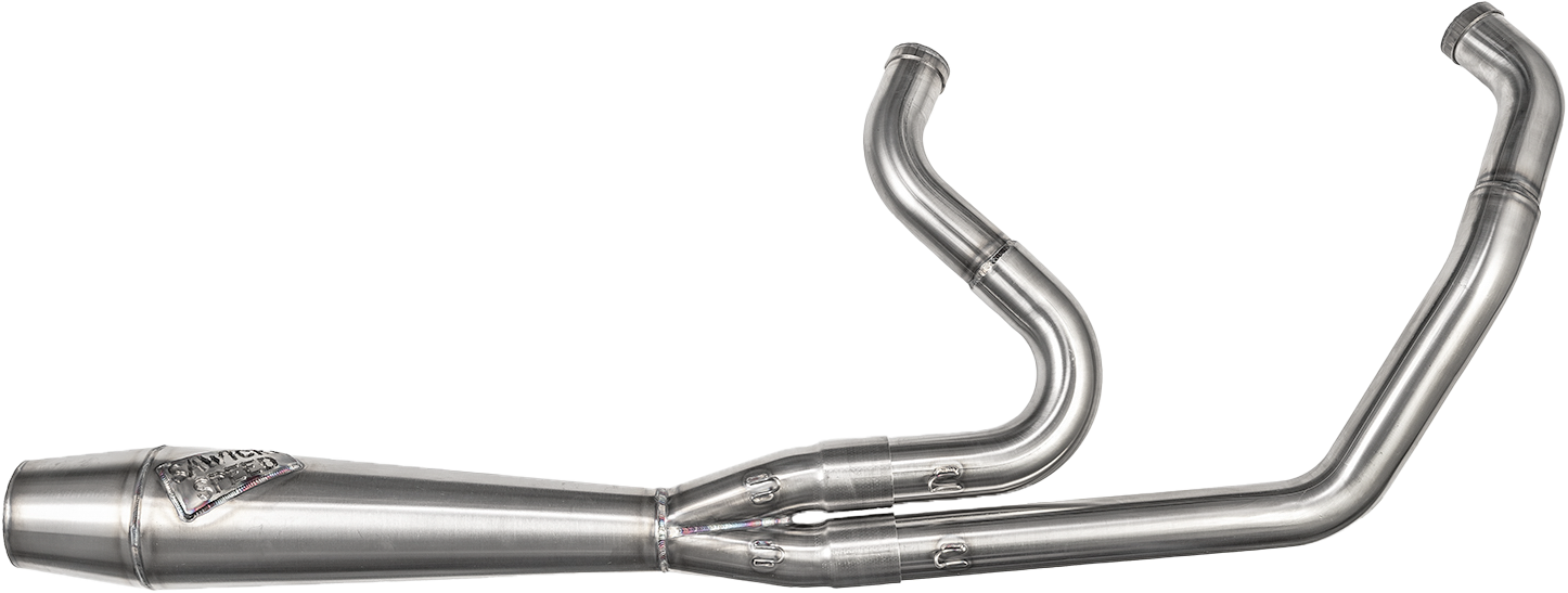 SAWICKI 2In1 Full Length Cannon for Softail Models - 2IN1 M8 SOFTAIL CANNON… - 930-01235