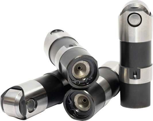 Feuling Race Series Short-Travel Lifters — M8 / Twin Cam, Set of 4 | 4017ST