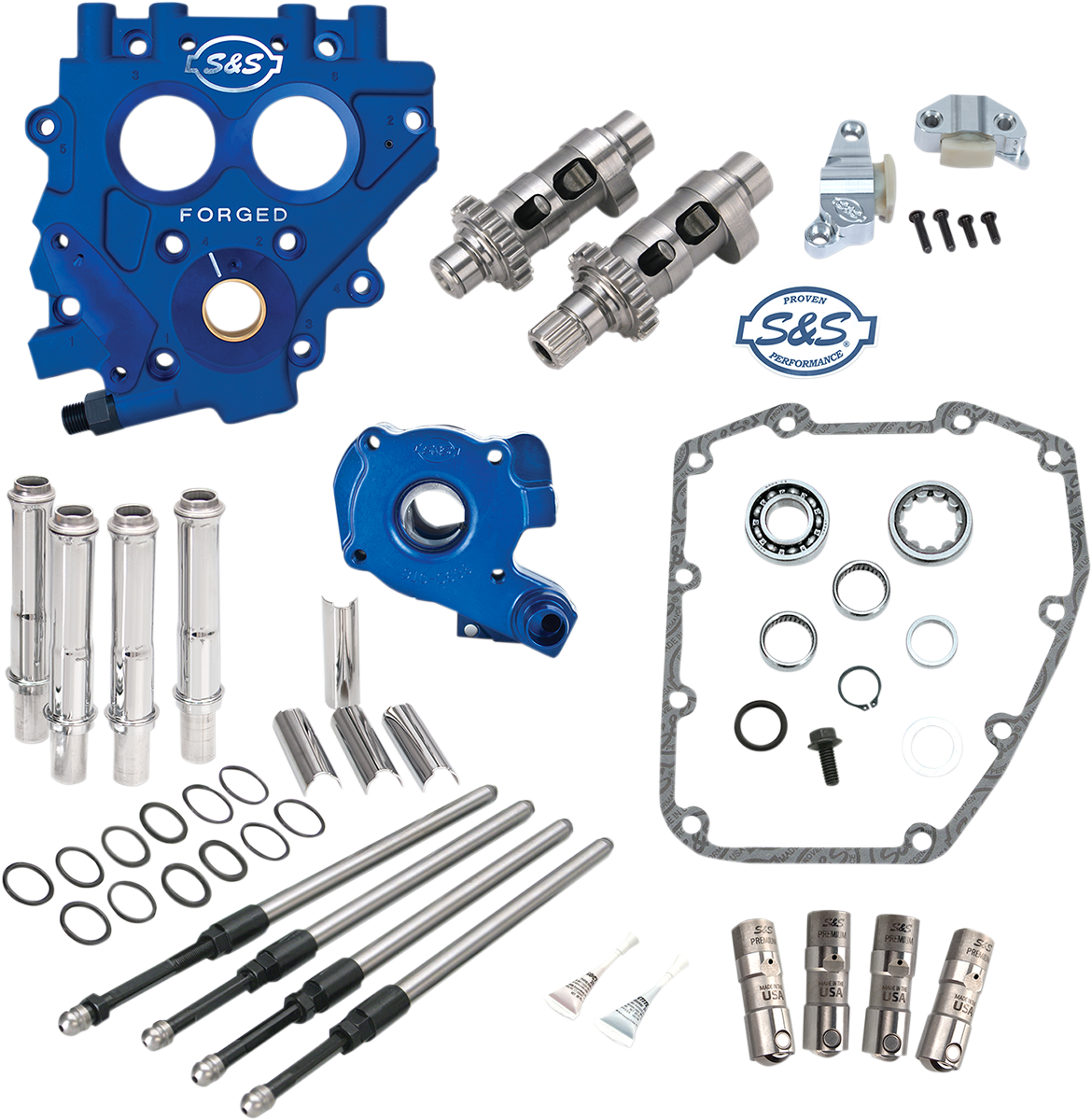 S&S Cam Chest with Plate Kit - 585CE - Easy Start Cams - Twin Cam | 330-0543