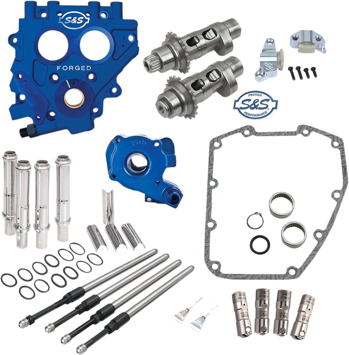 S&S Cam Chest with Plate Kit - 551CE - Easy Start Cams - Twin Cam | 330-0544