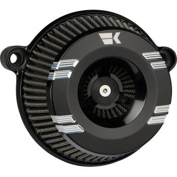 Khrome Werks 250100 Instigator Klassic black air cleaner for Milwaukee-Eight