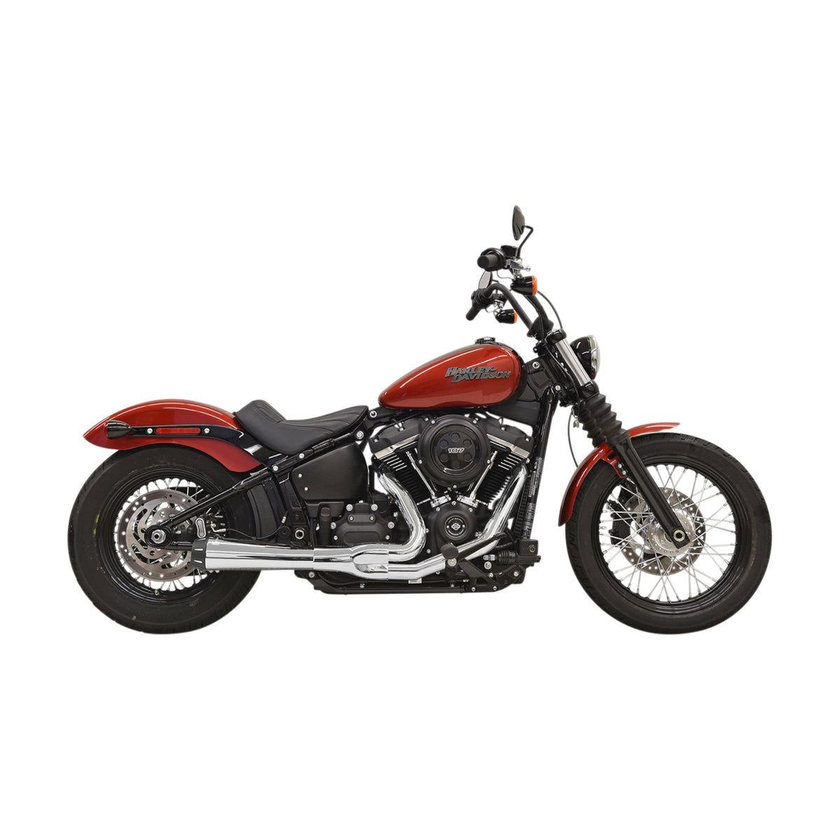 Bassani Road Rage 2-Into-1 — Chrome — M8 Softail — 1S72R