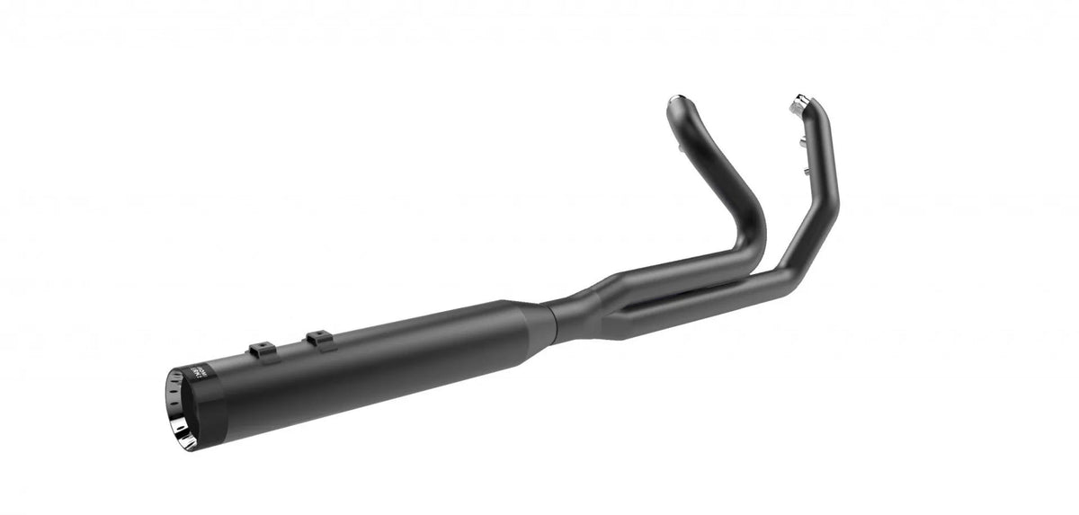 Khrome Werks Outlaw 2-Into-1 — Black — M8 Touring — 200775
