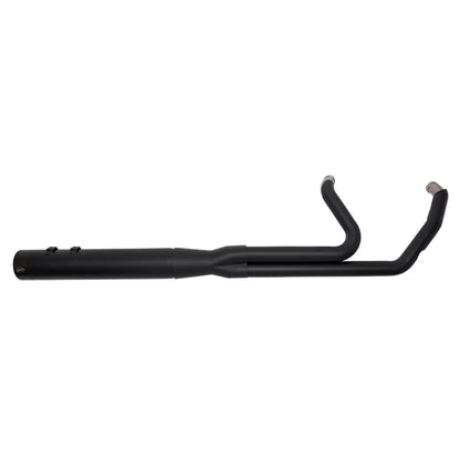 S&S Sidewinder 2-Into-1 — Black — M8 Touring 2017–2024 — 550-0759