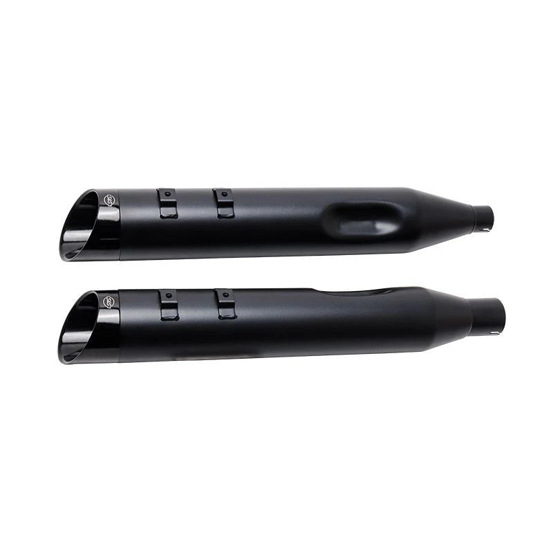 S&S MK45 Mufflers — Black / Black Cutlass — M8 Touring — 550-1010
