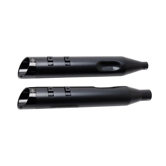 S&S MK45 Mufflers — Black / Black Cutlass — M8 Touring — 550-1010