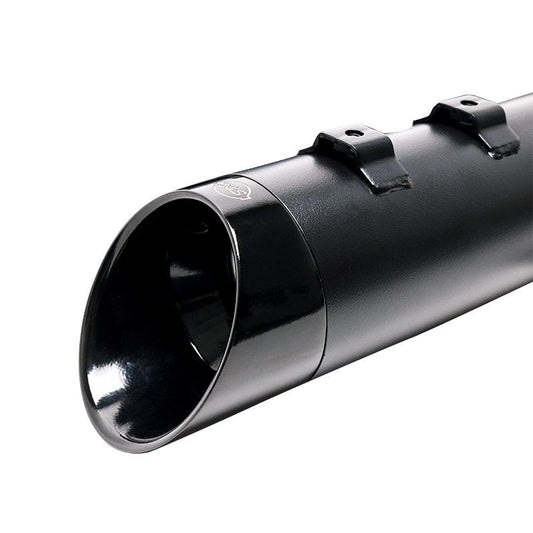 S&S MK45 Mufflers — Black / Black Cutlass — Touring 1995–2016 — 550-1016